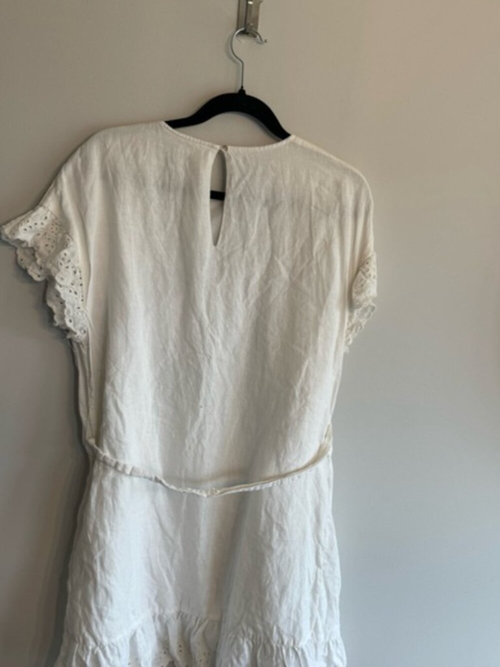 Wilfred Nanette medium linen white midi dress - Picture 7 of 8